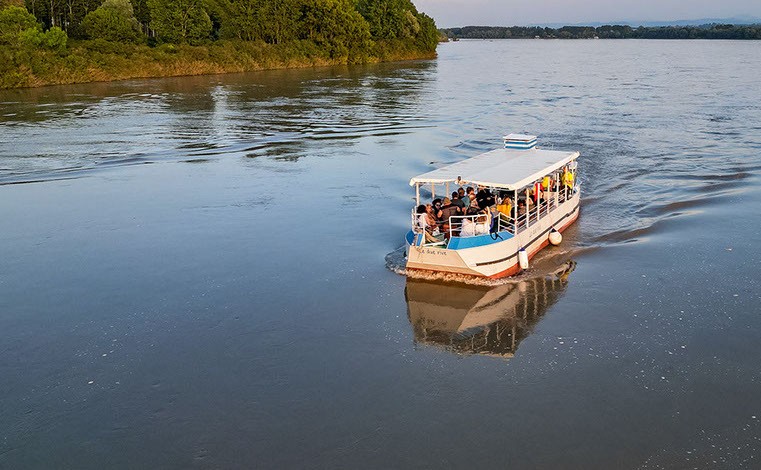 Navigando sul Fiume Po