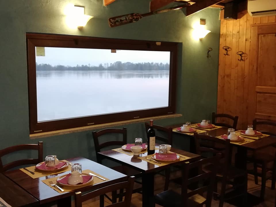sala ristorante AvamPOsto sul Po