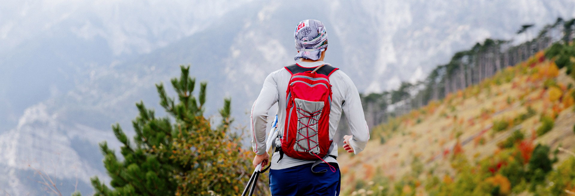 Trekking collina