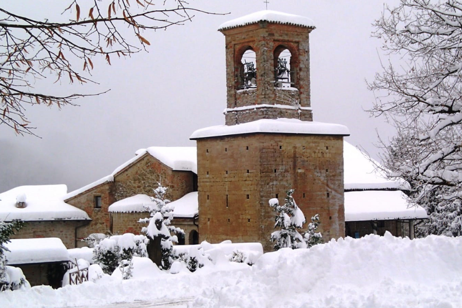 SantAlberto di Butrio in inverno
