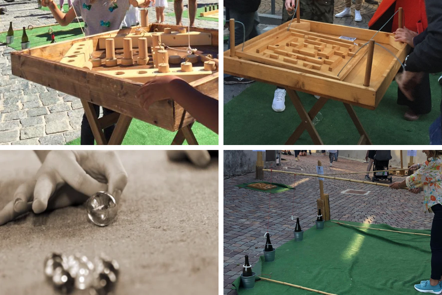 Giochi Antichi Giochi in legno Oltrepo Pavese
