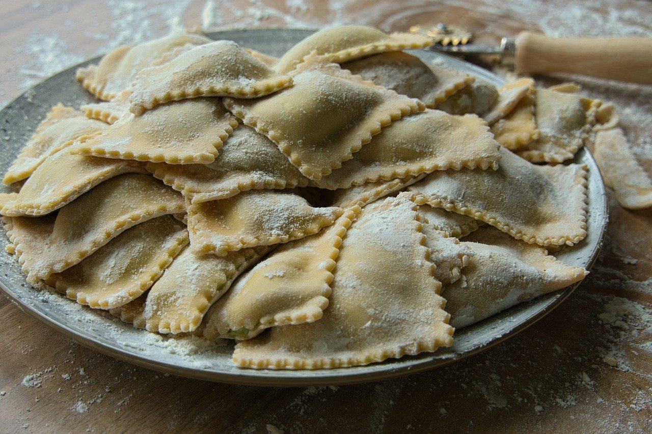 ravioli di brasato- tipico piatto dell'Oltrepò Pavese